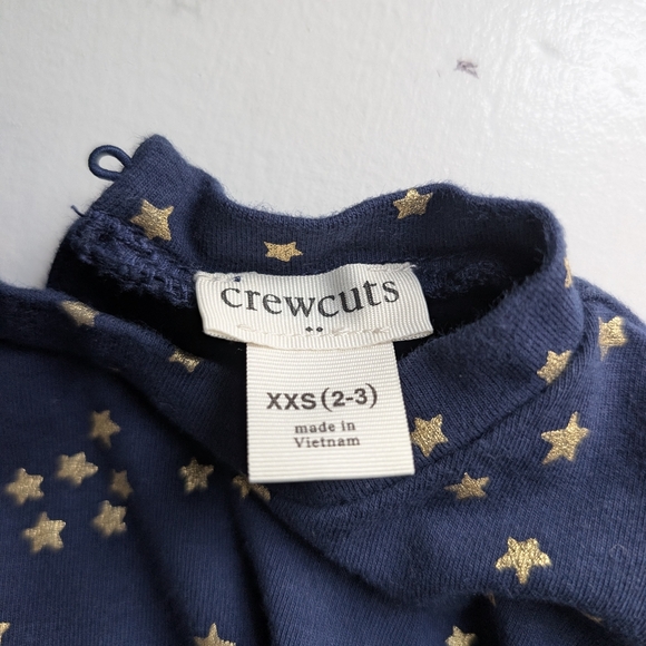 Crewcuts blue Dress With Gold Stars & Moon - Picture 3 of 3